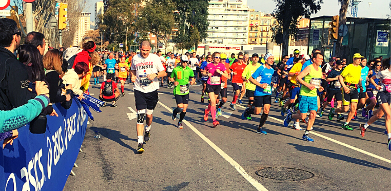 Dorsales atletismo, señalización para carreras